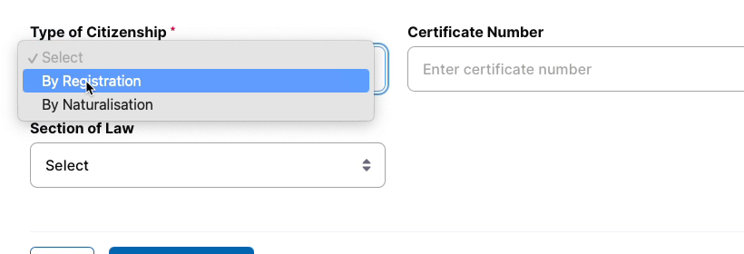 13 - Step 9a - Type of Citizenship dropdown.png